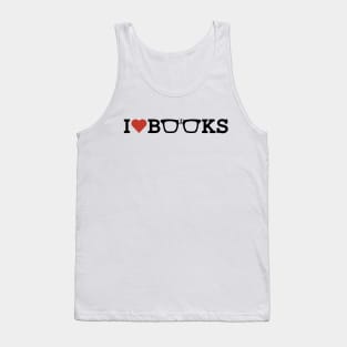 I Love Books Tank Top